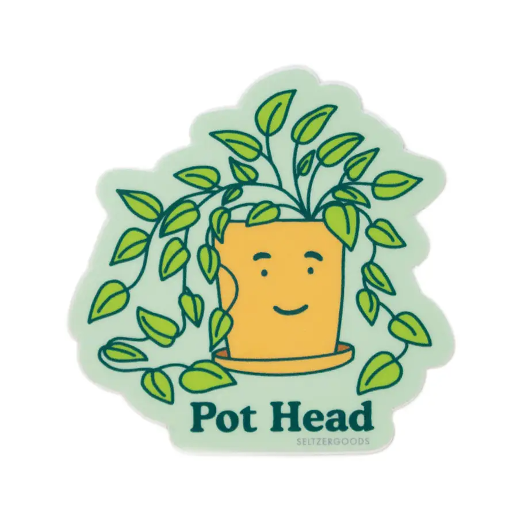 Pot Head Sticker Seltzer Impulse - Decorative Stickers