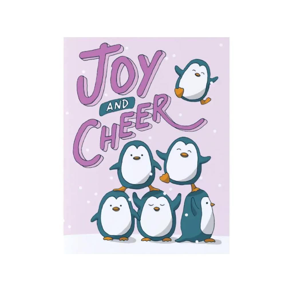 Joy And Cheer Holiday Card Semi Sweet Press! Cards - Holiday - Happy Holidays