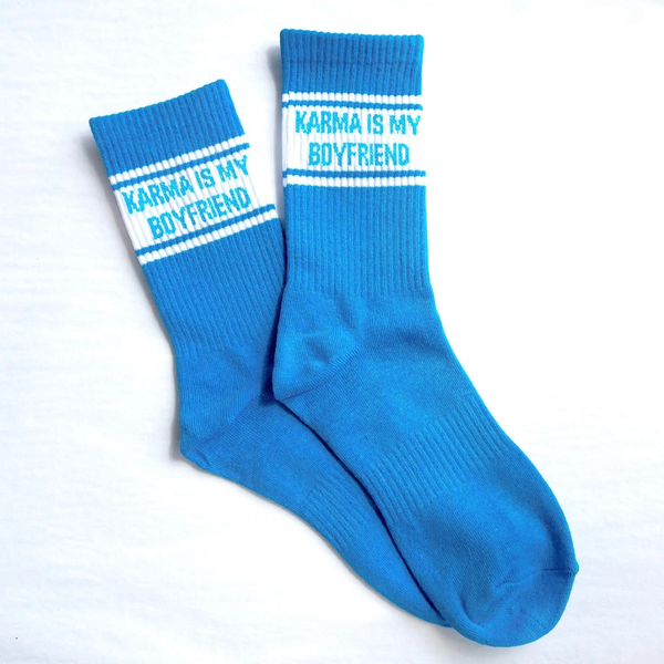Taylor Karma Is My Boyfriend Vasity Socks - Unisex Serendipity Apparel & Accessories - Socks - Adult - Unisex