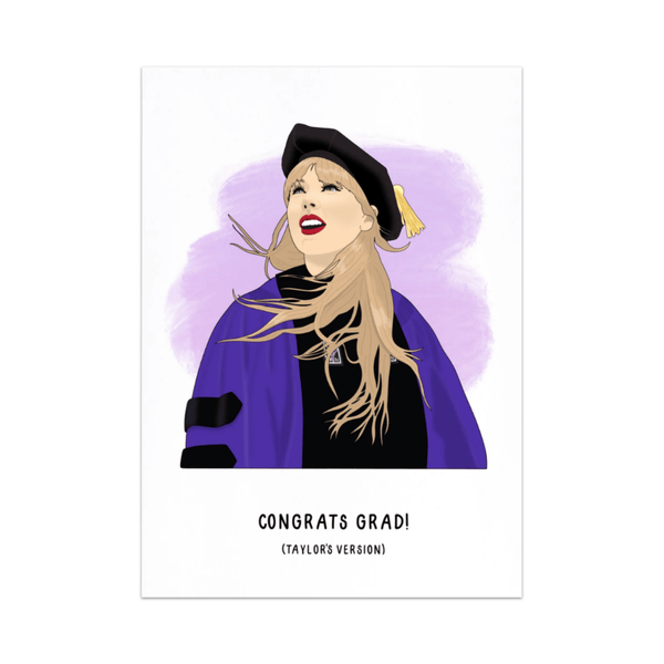Pop Star Graduation Card Shop Trimmings Cards - Graduation
