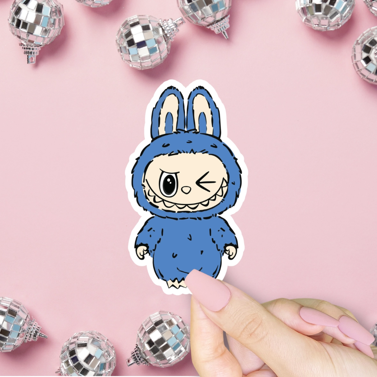 La Doll Dark Blue Sticker – Urban General Store