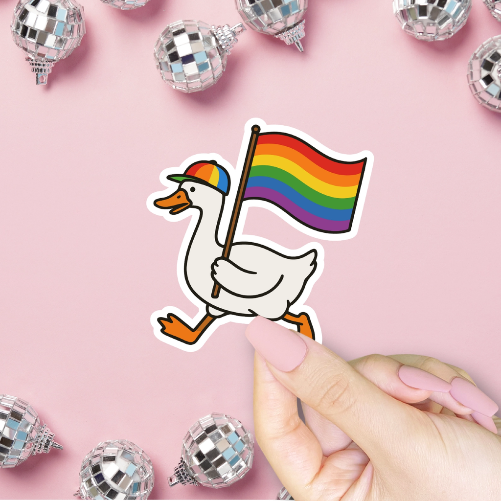 Pride Goose Sticker ShopSourSweetener Impulse - Decorative Stickers
