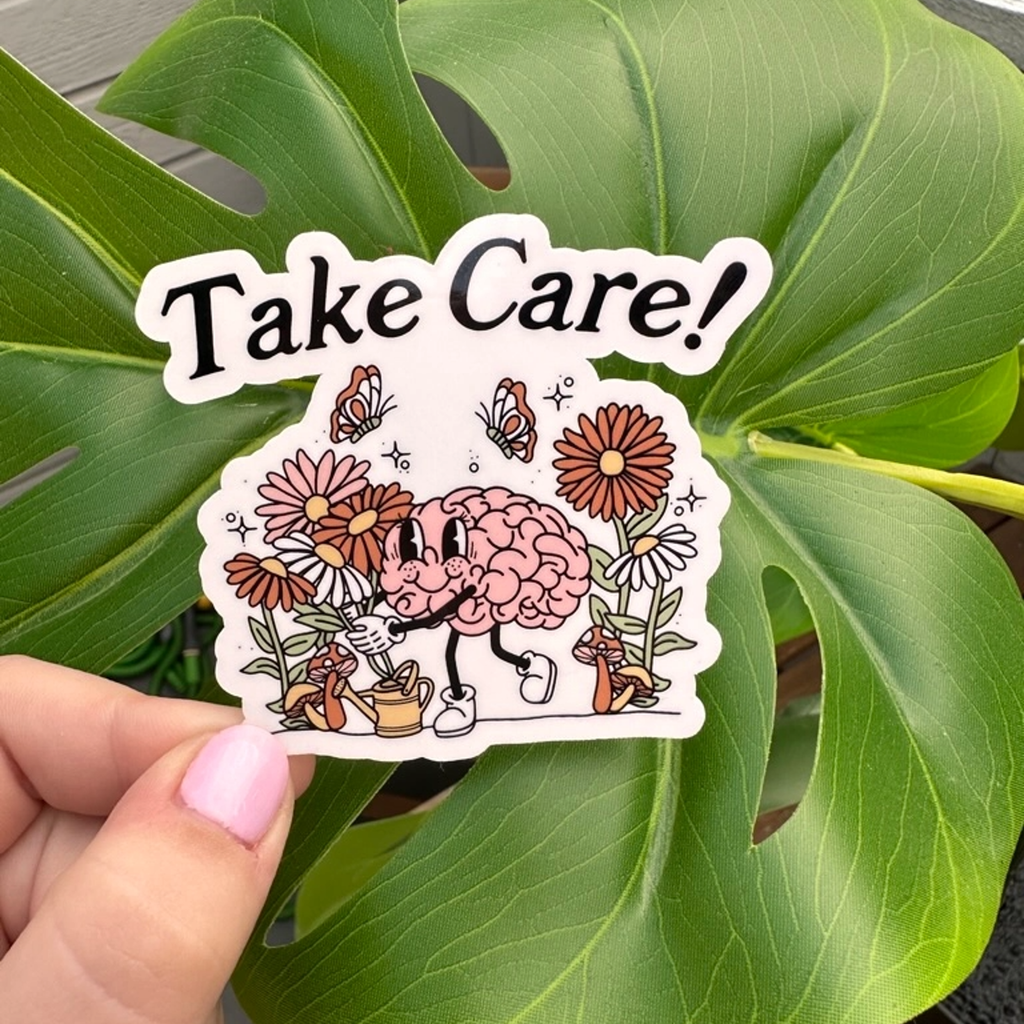 Take Care Sticker ShopSourSweetener Impulse - Decorative Stickers