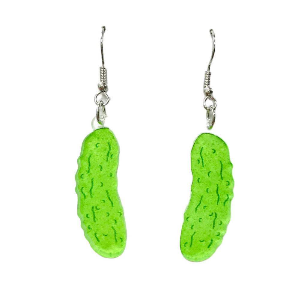 Cucumber Pickle Earrings SimpleNGreat Jewelry - Earrings