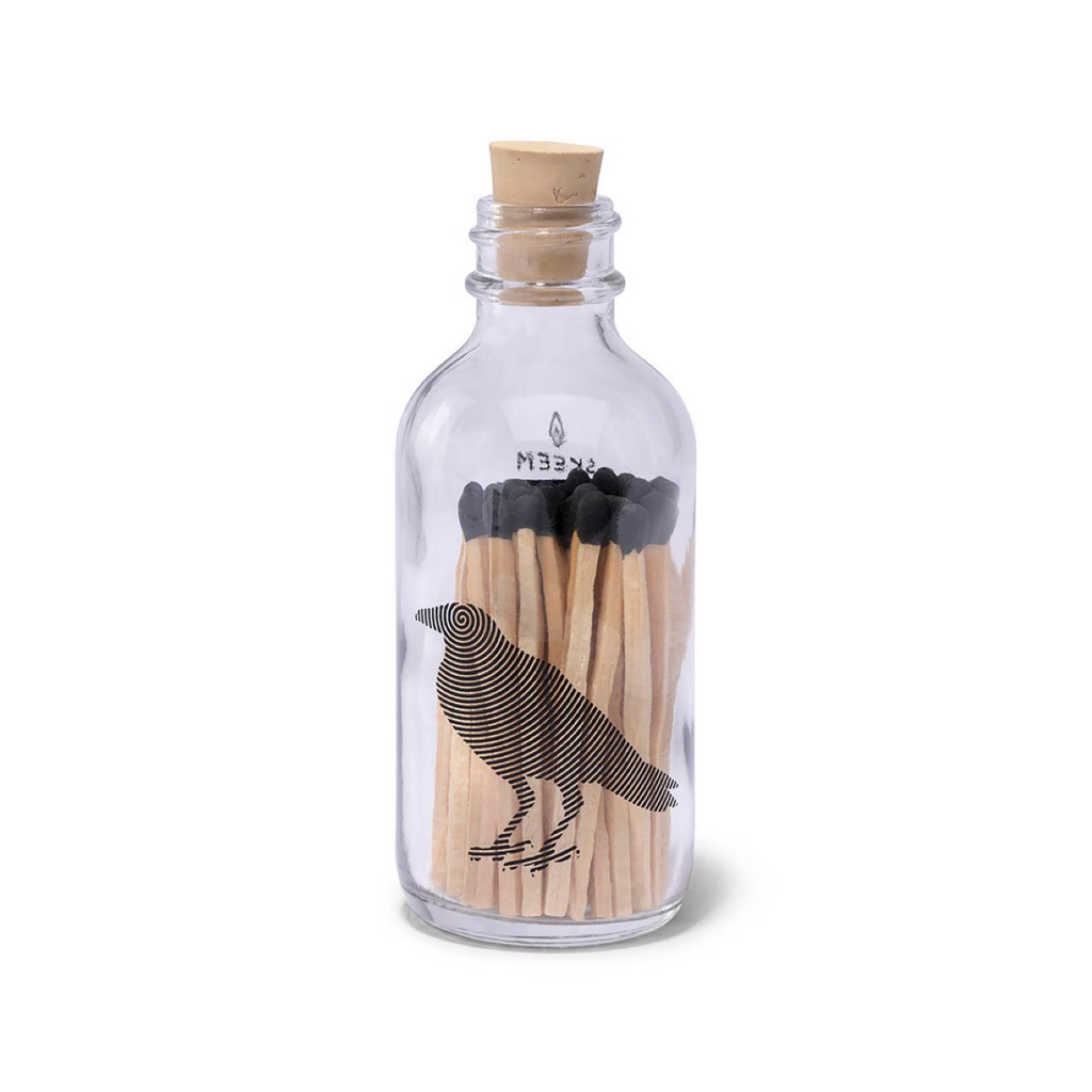 Raven Apothecary Bottle Matches - Mini Skeem Design Home - Candles - Matches
