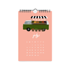 2025 Food Truck Calendar Slightly Stationery Books - Calendars, Organizers & Planners