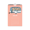 2025 Food Truck Calendar Slightly Stationery Books - Calendars, Organizers & Planners