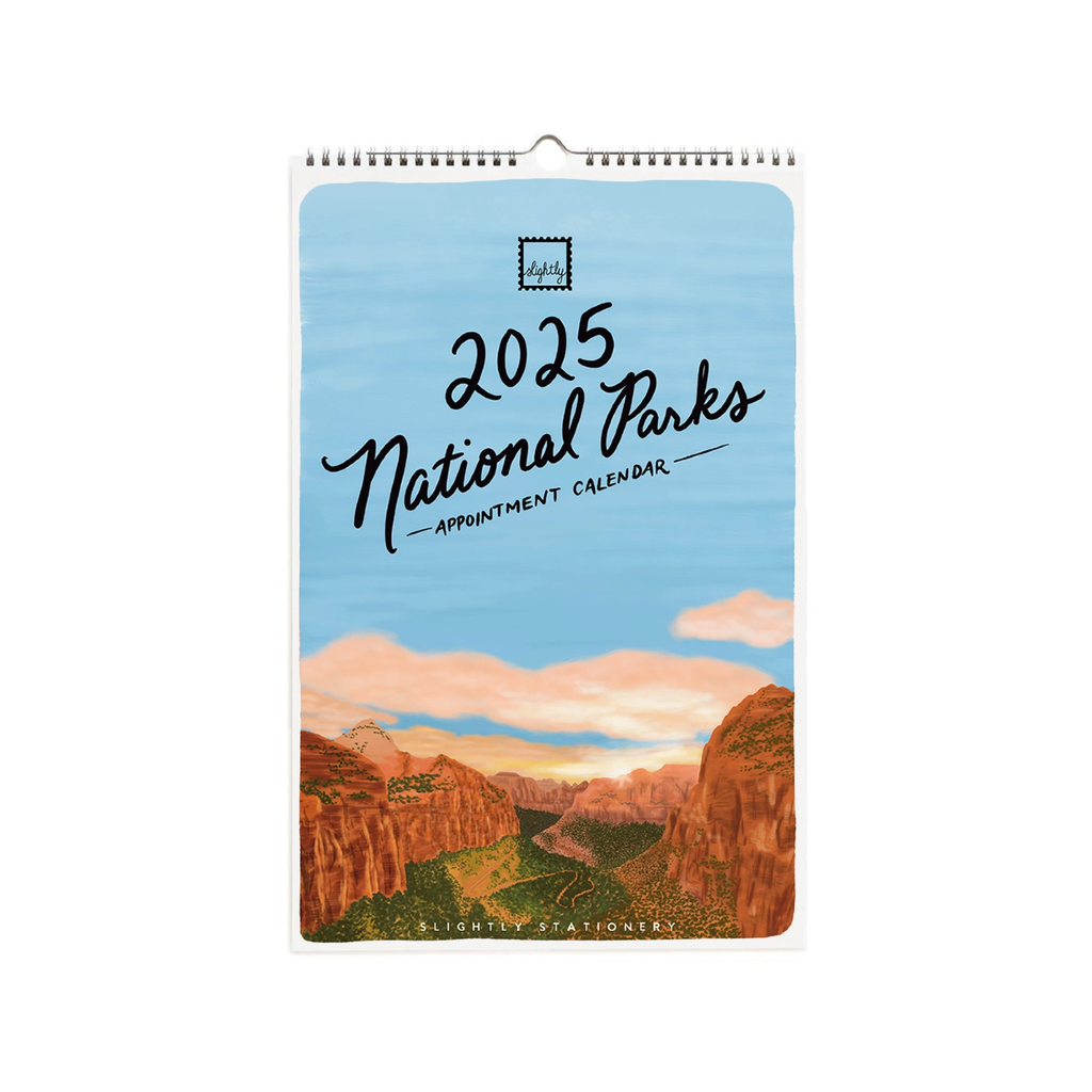 2025 National Parks Appointment Calendar Slightly Stationery Books - Calendars, Organizers & Planners