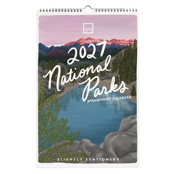 2027 National Parks Appointment Calendar Slightly Stationery Books - Calendars, Organizers & Planners
