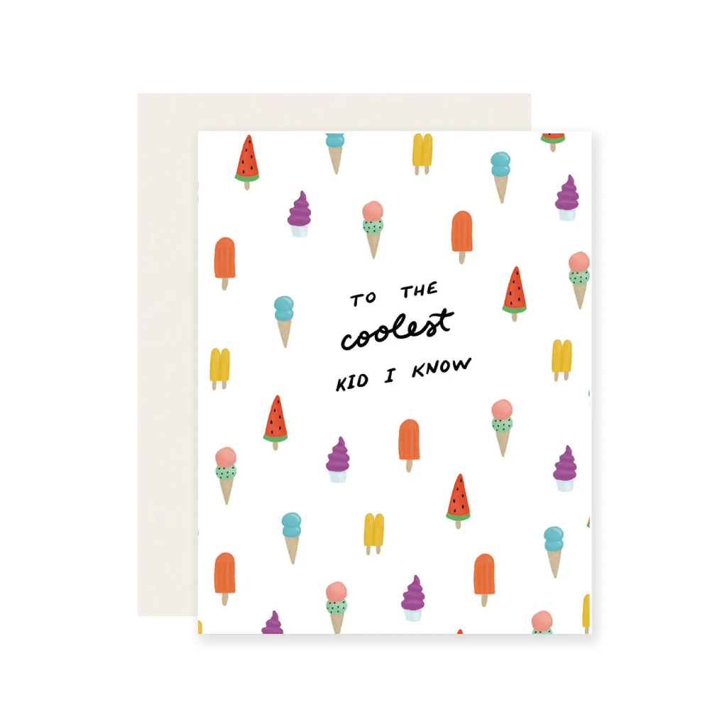 Coolest Kid Birthday Card Slightly Stationery Cards - Birthday