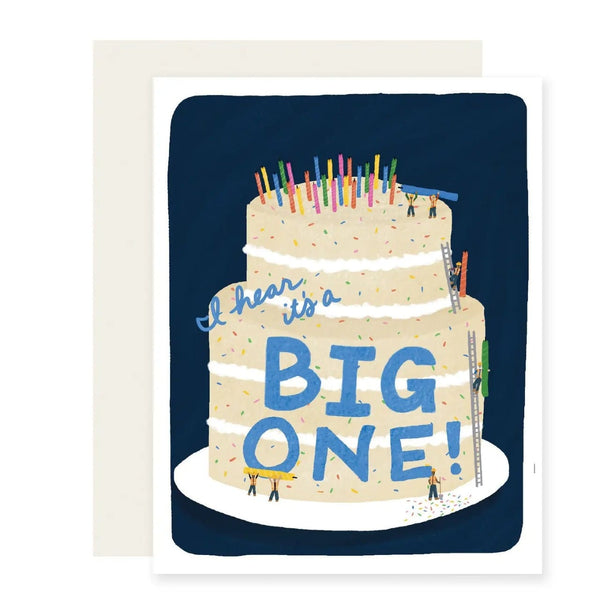 Hear It's A Big One Birthday Card Slightly Stationery Cards - Birthday
