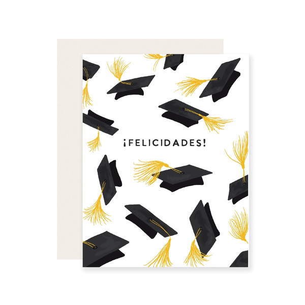 Felicidades Grad Graduation Card Slightly Stationery Cards - Graduation