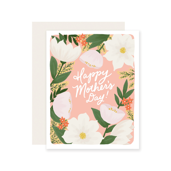 Big Blooms Mother's Day Card Slightly Stationery Cards - Holiday - Mother's Day