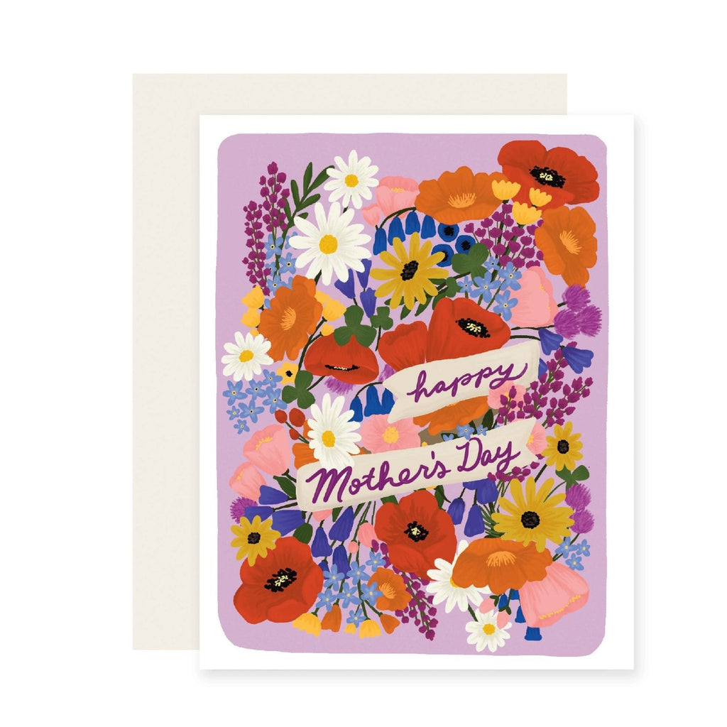 Wildflower Mother's Day Card Slightly Stationery Cards - Holiday - Mother's Day