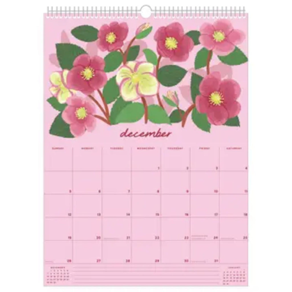 2027 Walk In The Garden Wall Calendar Smudge Ink Books - Calendars, Organizers & Planners