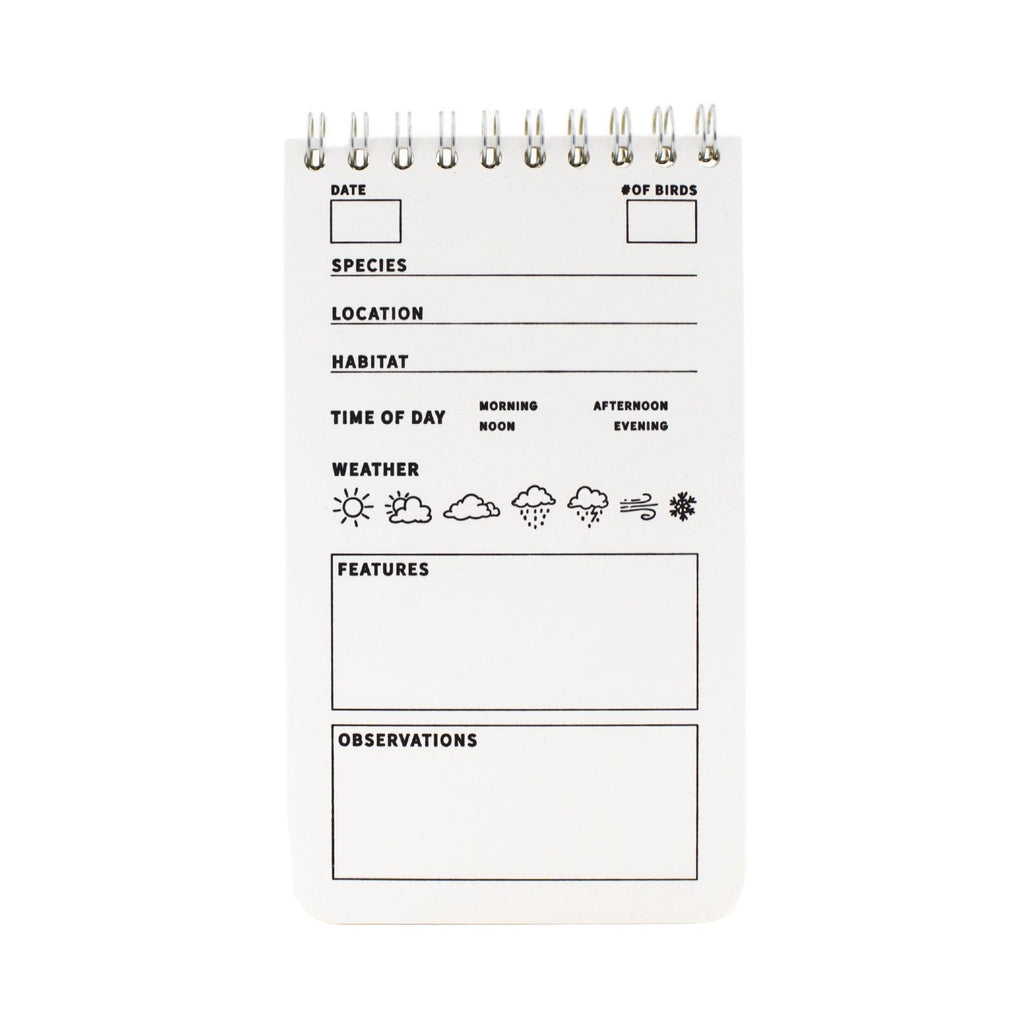 A Picket Log For Birders Notebook Smudge Ink Books - Guided Journals & Gift Books