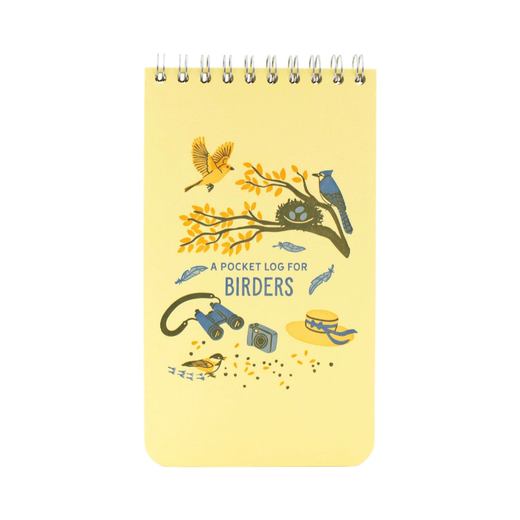 A Picket Log For Birders Notebook Smudge Ink Books - Guided Journals & Gift Books