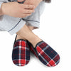 Red / SM Alpine Plaid Snoozies Slippers - Mens Snoozies Apparel & Accessories - Socks - Slippers - Adult - Mens