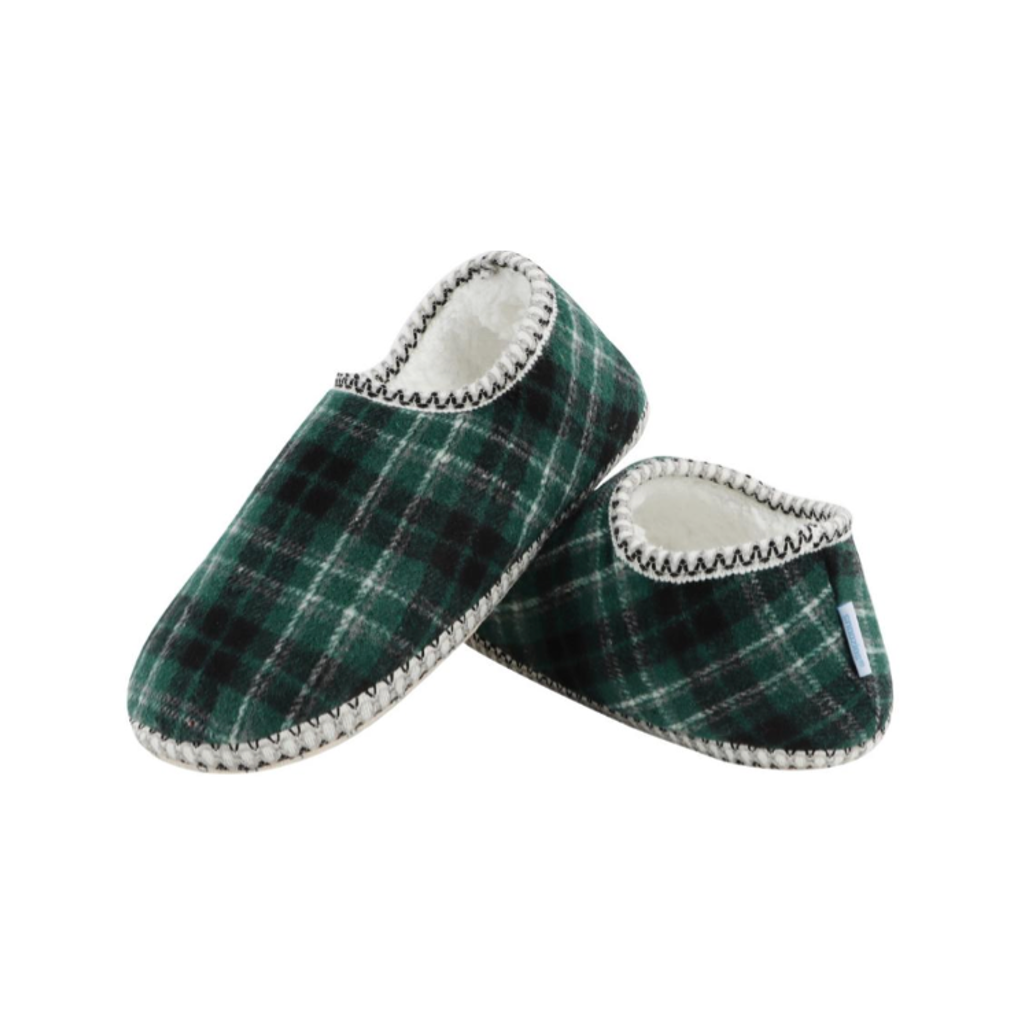Cozy Plaid Cabin Bootie Snoozies Slippers - Womens Snoozies Apparel & Accessories - Socks - Slippers - Adult - Womens