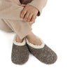 Dark Gray / SM Teddy Bear Fur Snoozies Slippers - Womens Snoozies Apparel & Accessories - Socks - Slippers - Adult - Womens