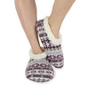 Fairisle Snoozies Slippers - Womens Snoozies Apparel & Accessories - Socks - Slippers - Adult - Womens