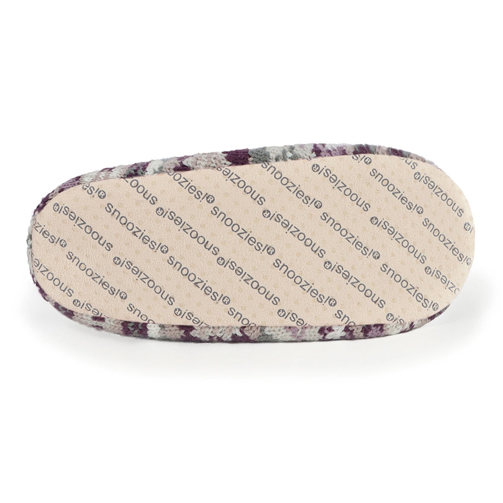 Fairisle Snoozies Slippers - Womens Snoozies Apparel & Accessories - Socks - Slippers - Adult - Womens