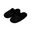 Midnight / SM Sequin Glam Snoozies Slide - Womens Snoozies Apparel & Accessories - Socks - Slippers - Adult - Womens