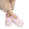 Pink / SM Embroidered Bow-Utiful Snoozies Slipper With Memory Foam Sole - Womens Snoozies Apparel & Accessories - Socks - Slippers - Adult - Womens