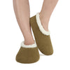 Solid Corduroy Snoozies Slipper With Memory Foam Sole - Womens Snoozies Apparel & Accessories - Socks - Slippers - Adult - Womens