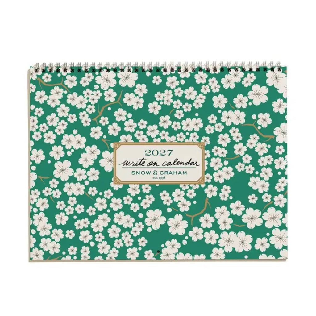 Snow And Graham 2027 Write On Calendar Snow & Graham Books - Calendars, Organizers & Planners