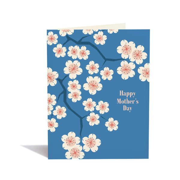 Mom Cherry Blossoms Mother's Day Card Snow & Graham Cards - Holiday - Mother's Day
