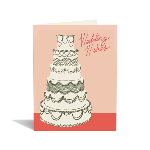 Big Wedding Cake Wedding Card Snow & Graham Cards - Love - Wedding