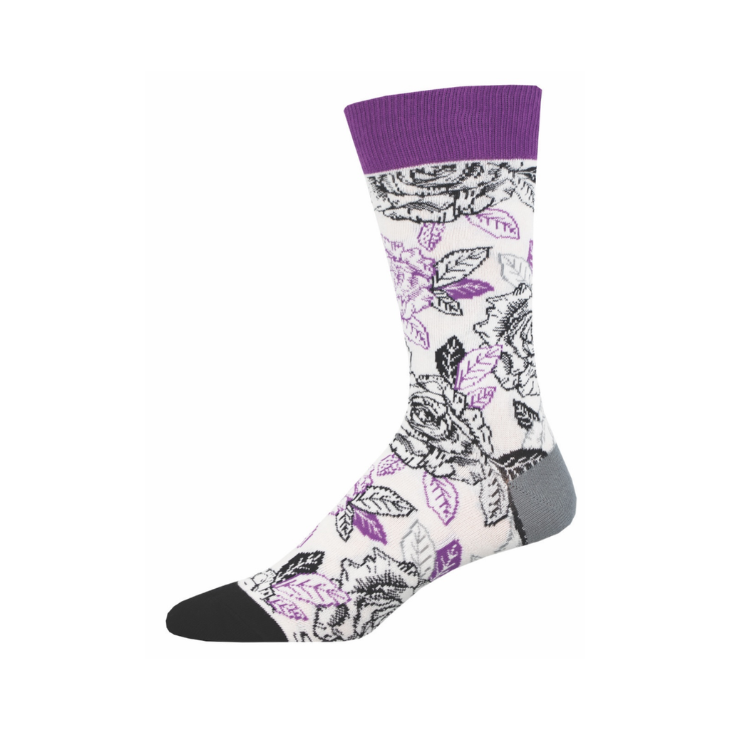Ace / L/XL Roses Love Diversity Crew Socks Socksmith Apparel & Accessories - Socks - Adult
