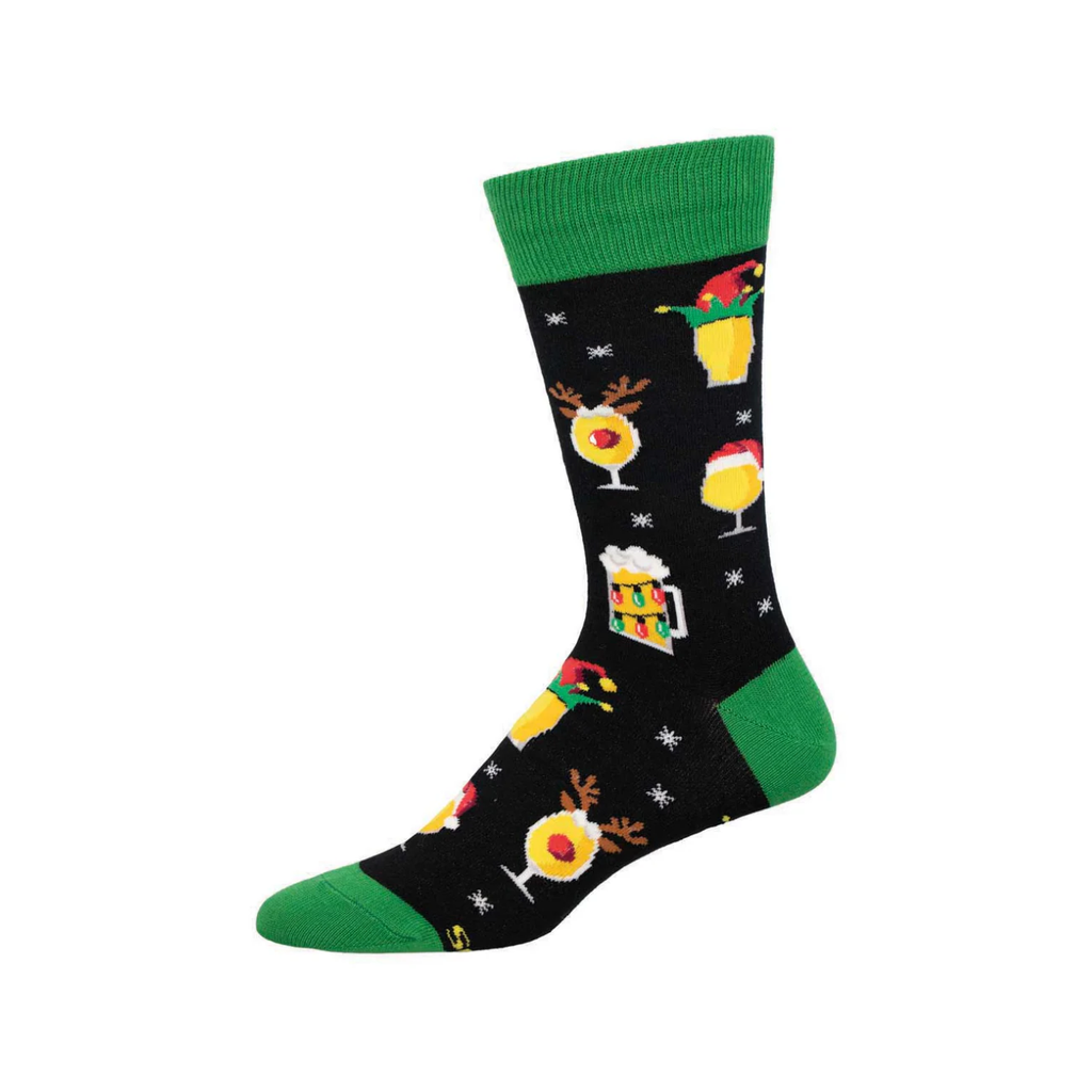 Beer Fest Crew Socks - Mens Socksmith Apparel & Accessories - Socks - Adult - Mens