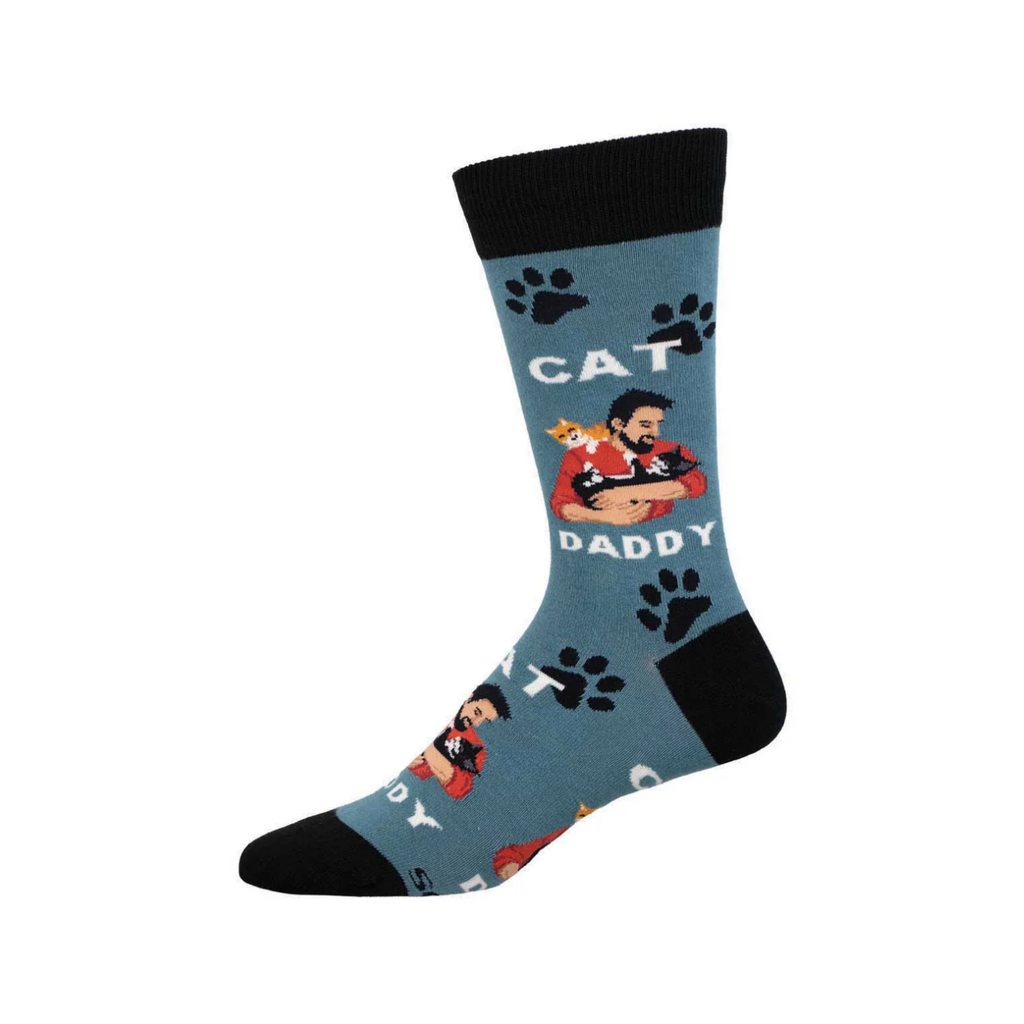 Cat Daddy Crew Socks - Mens Socksmith Apparel & Accessories - Socks - Adult - Mens