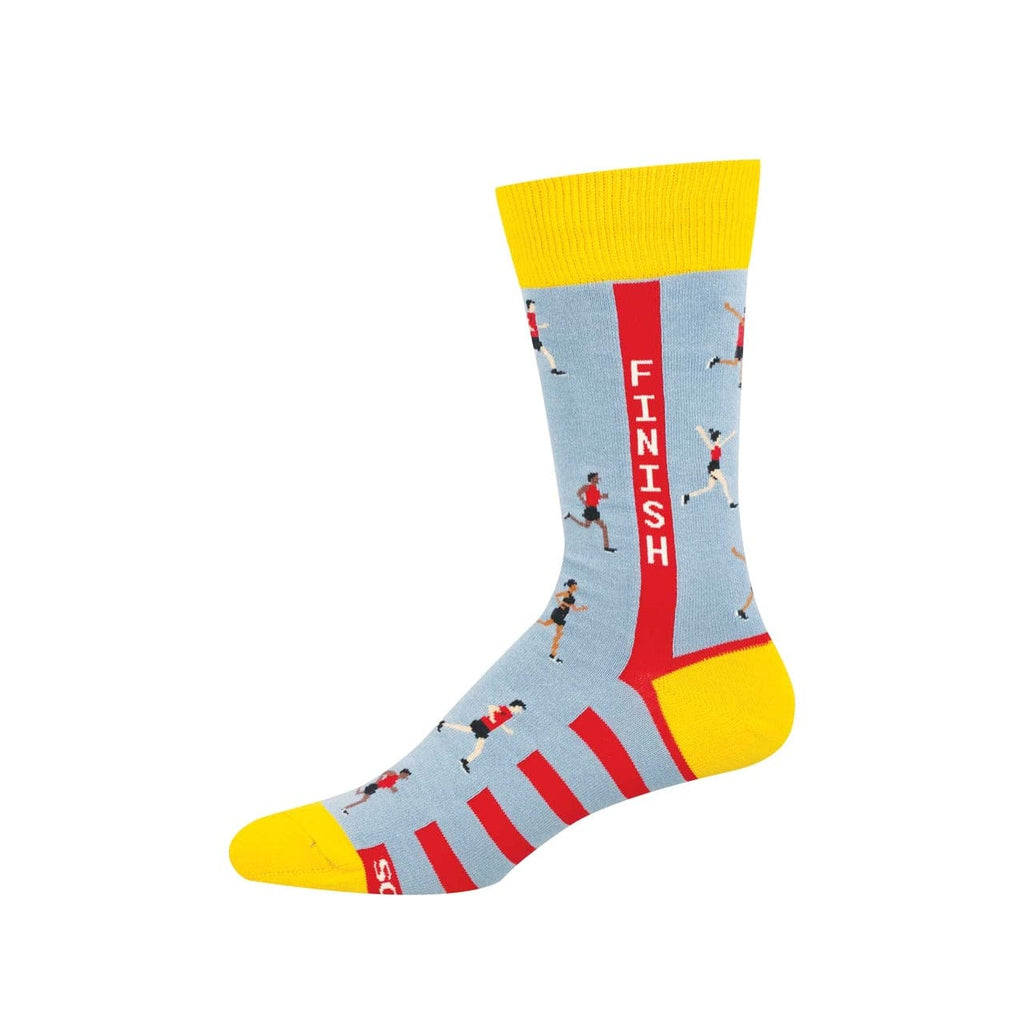 Finish Line Crew Socks - Mens Socksmith Apparel & Accessories - Socks - Adult - Mens