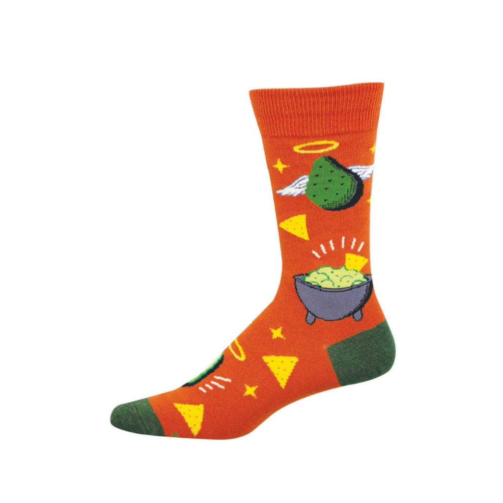 Holy Guacamole Crew Socks - Mens Socksmith Apparel & Accessories - Socks - Adult - Mens