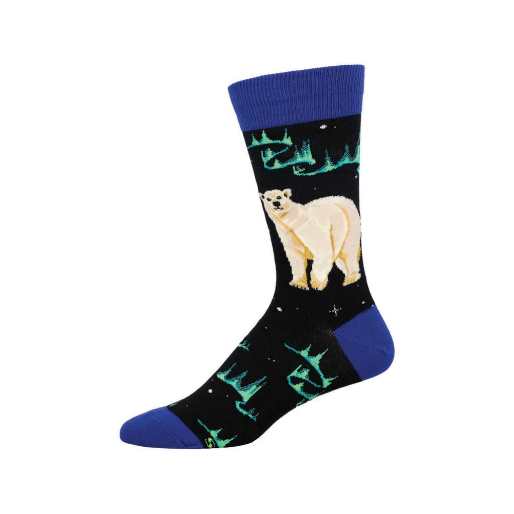 Polar Bear Crew Socks - Mens Socksmith Apparel & Accessories - Socks - Adult - Mens