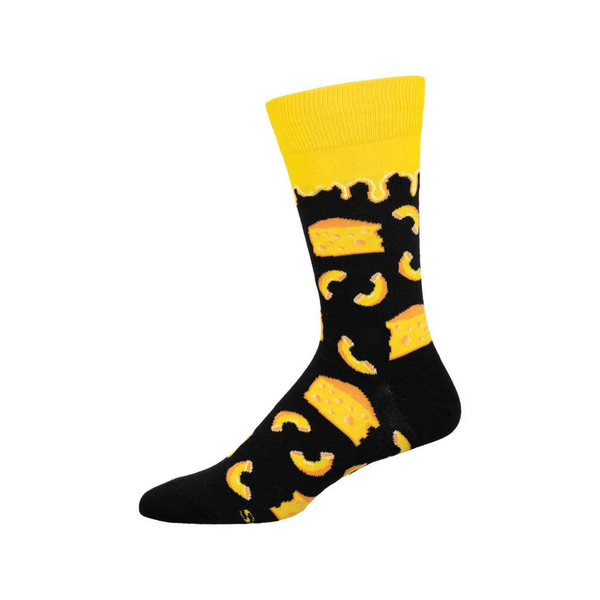 Say Cheese Crew Socks - Mens Socksmith Apparel & Accessories - Socks - Adult - Mens