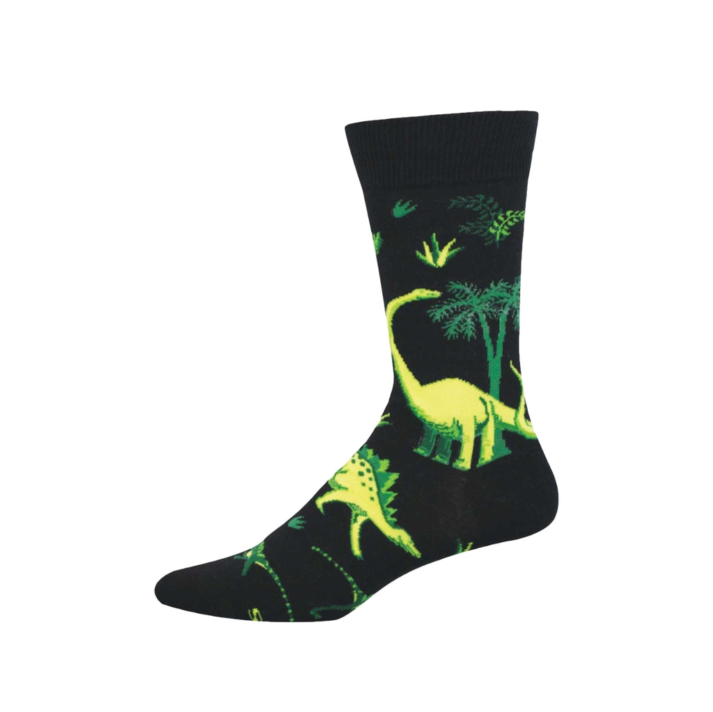 Scenic Dinos Crew Socks - Mens Socksmith Apparel & Accessories - Socks - Adult - Mens
