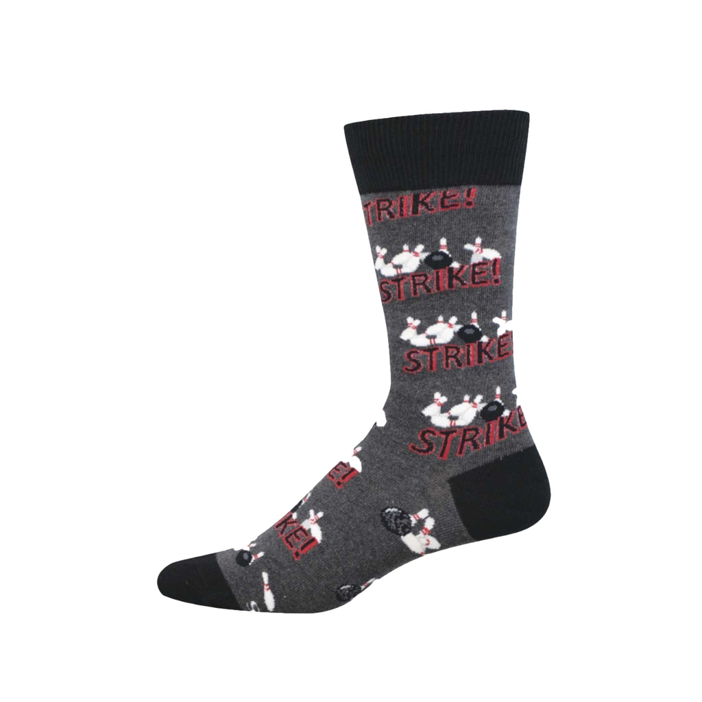 Strike! Crew Socks - Mens Socksmith Apparel & Accessories - Socks - Adult - Mens