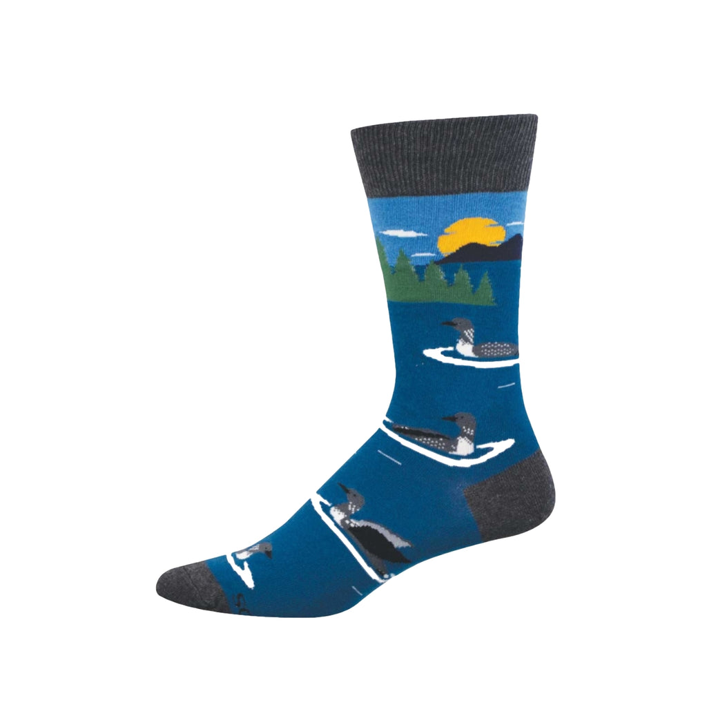 What A Loon Crew Socks - Mens Socksmith Apparel & Accessories - Socks - Adult - Mens