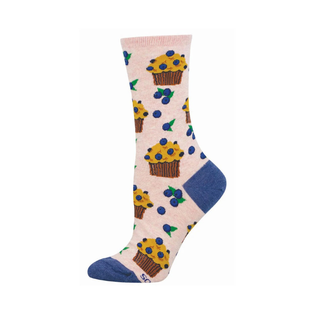 Berry Tasty Muffins Crew Socks - Womens Socksmith Apparel & Accessories - Socks - Adult - Womens