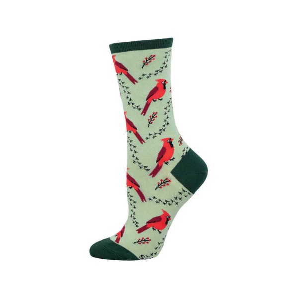 Cardinal Tracks Crew Socks - Womens Socksmith Apparel & Accessories - Socks - Adult - Womens