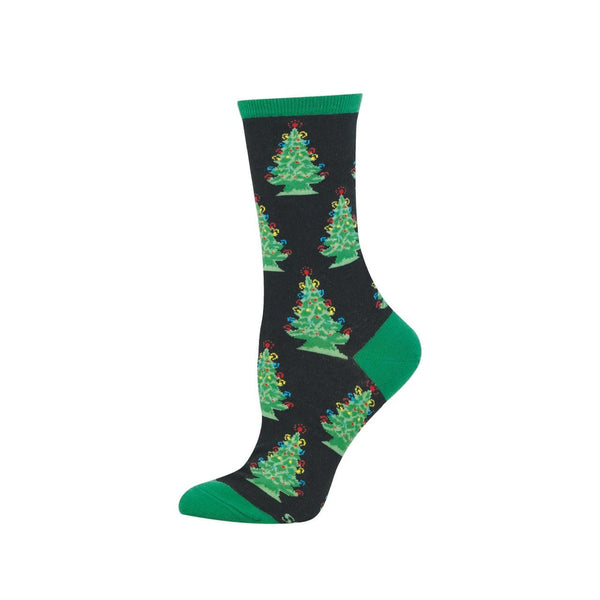 Ceramic Trees Crew Socks - Womens Socksmith Apparel & Accessories - Socks - Adult - Womens
