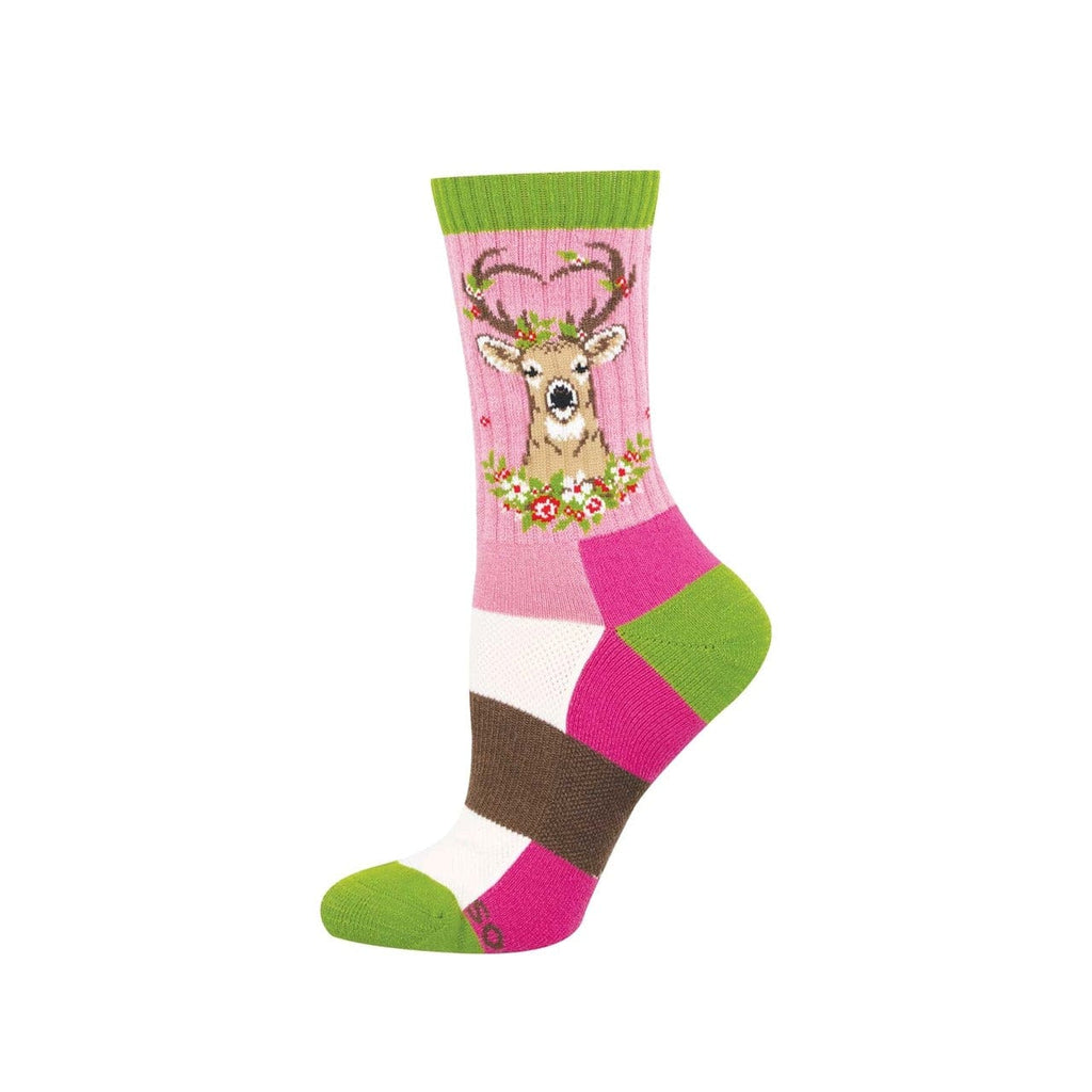 Dear Deer Merino Wool Blend Crew Socks - Womens Socksmith Apparel & Accessories - Socks - Adult - Womens
