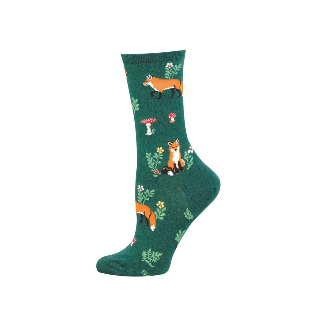 Foxy Fellow Crew Socks - Womens Socksmith Apparel & Accessories - Socks - Adult - Womens