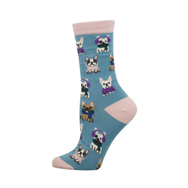 Frenchie Dressing Bamboo Crew Socks - Womens Socksmith Apparel & Accessories - Socks - Adult - Womens