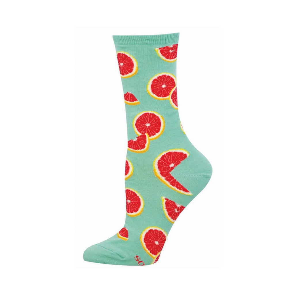 Grapefruit Goodness Crew Socks - Womens Socksmith Apparel & Accessories - Socks - Adult - Womens