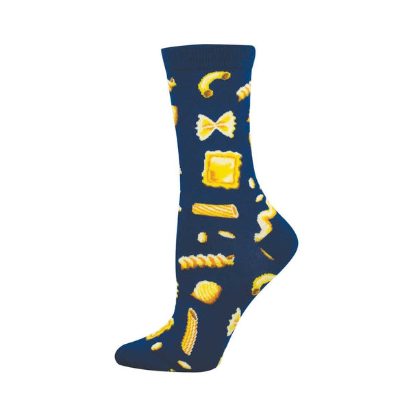 Hasta La Pasta Bamboo Crew Socks - Womens Socksmith Apparel & Accessories - Socks - Adult - Womens
